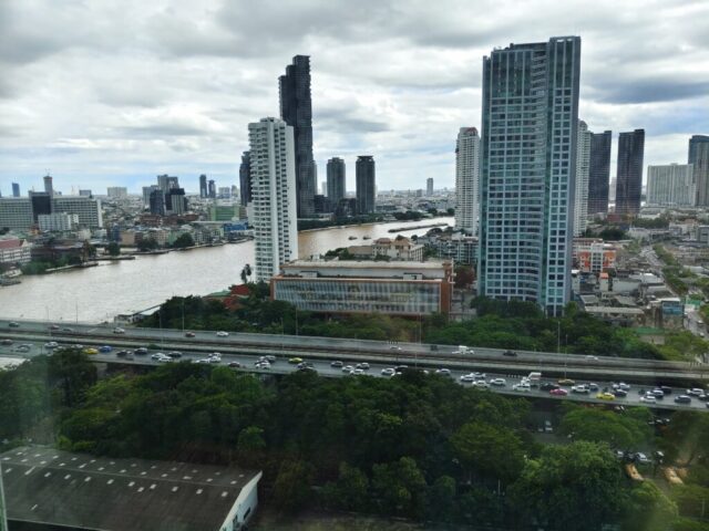 Bangkok Vue depuis le salon