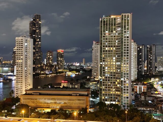 Bangkok Vue depuis le salon