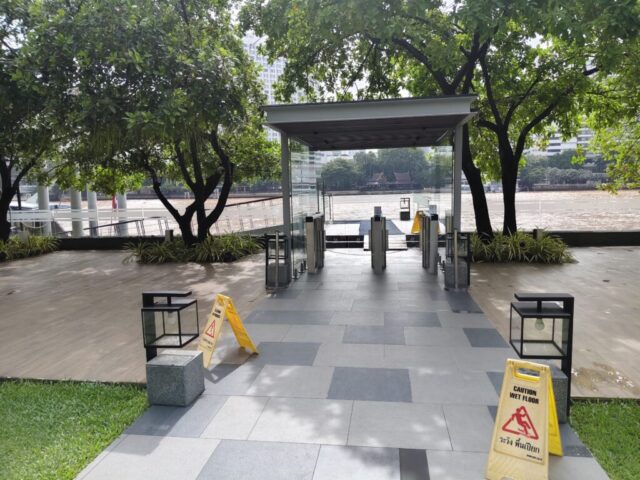 Bangkok Quai de la navette de la résidence