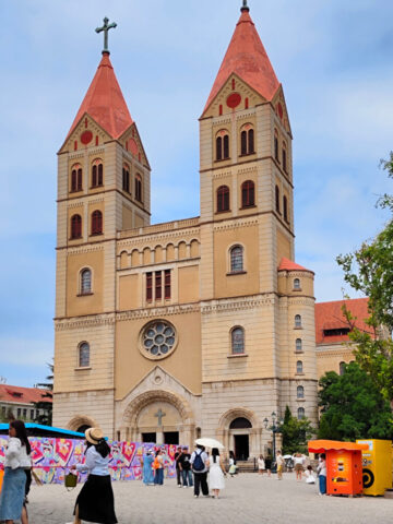 Qingdao La cathédrale Saint Michel
