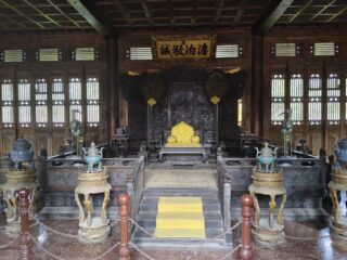 Chengde Résidence impériale Pavillon de « la simplicité et la Piété »
