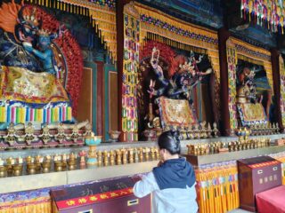 Chengde Temple de la Paix universelle Rois gardiens du Bouddhisme tibétain