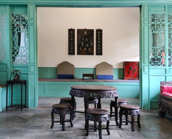 Intérieur de la résidence La résidence des Zhang