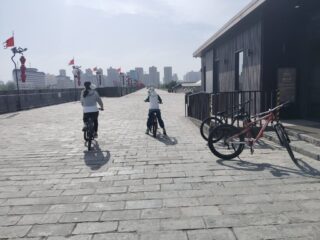 Les remparts, vus d'en haut Les remparts de la vieille ville de Xi’an