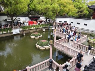 Vue depuis la Maison de thé Jardin des Yu - Shanghai