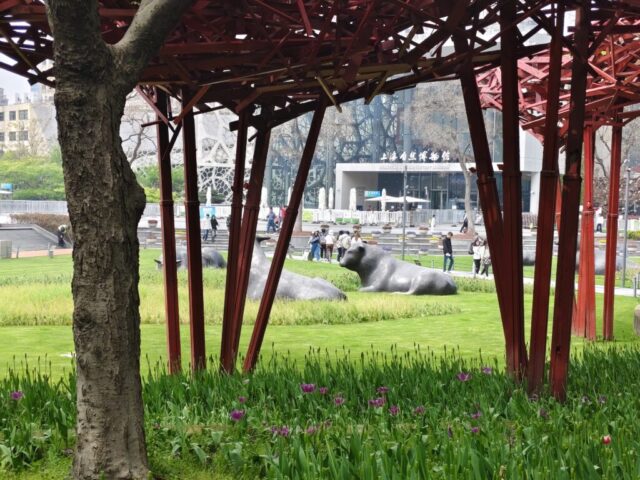 Sculptures du Parc Jìng'ān - Shanghai