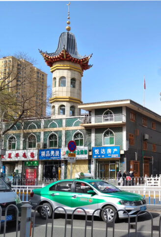 Linxia, la mosquée Nánguān