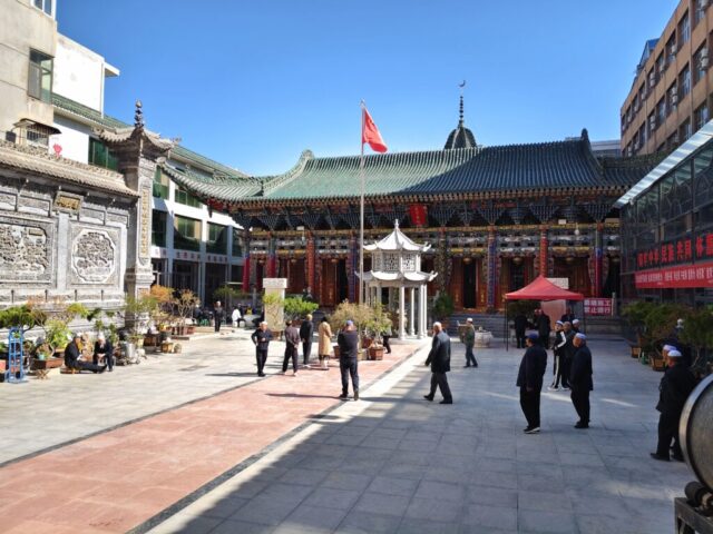 Sanctuaire Língmíng à Lanzhou