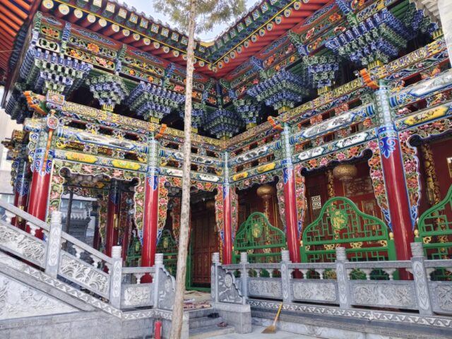 Sanctuaire Língmíng à Lanzhou