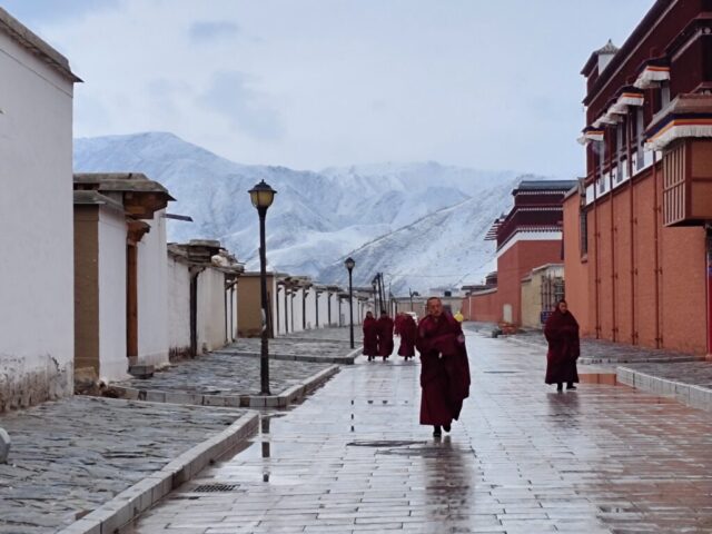 Le monastère Labrang à Xiahe