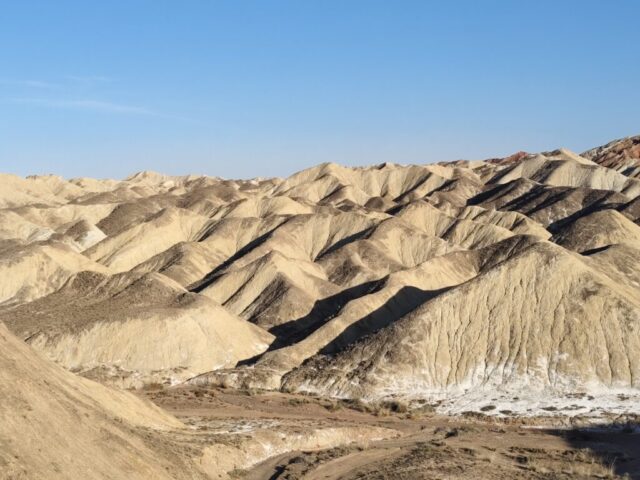 Les montagnes de Zhangye - ce que j'ai vu