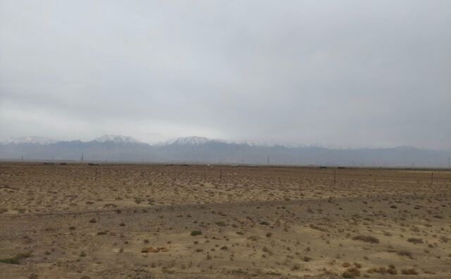 Le désert de Gobi de Zhangye à Liuyuan