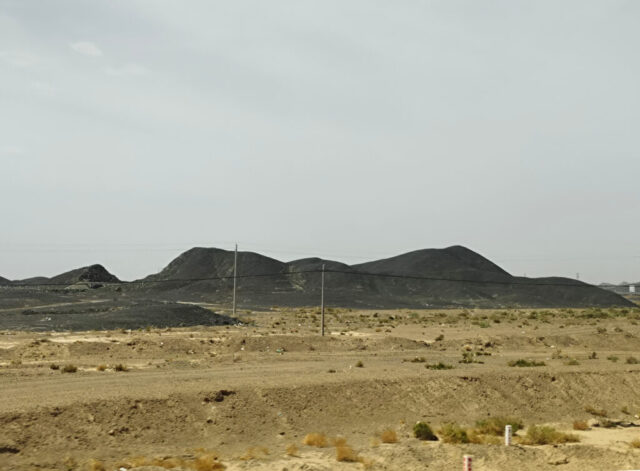 Le désert de Gobi de Zhangye à Liuyuan