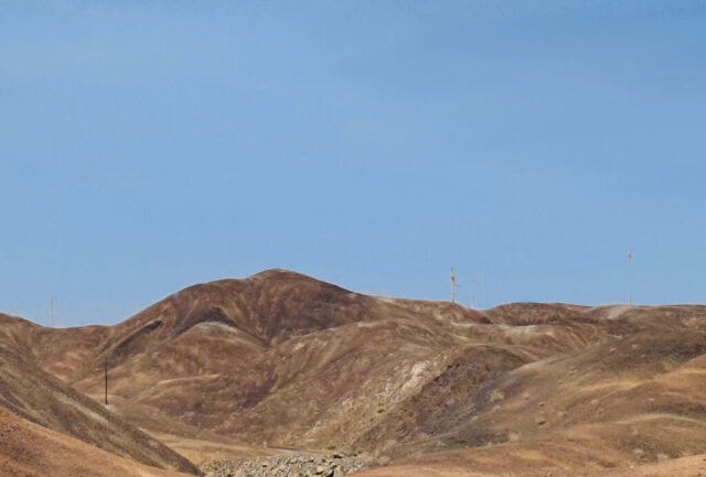 Le désert de Gobi de Zhangye à Liuyuan