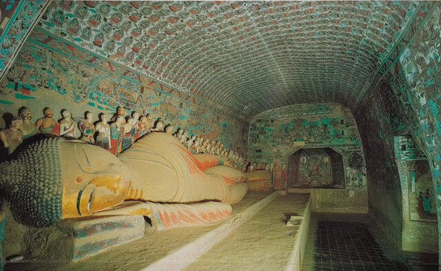 Les grottes de Mogao - Intérieurs