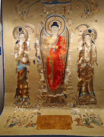 Les œuvres découvertes dans la grotte 17 de Mogao