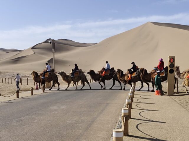 Les dunes de Mingsha - Dunhuang