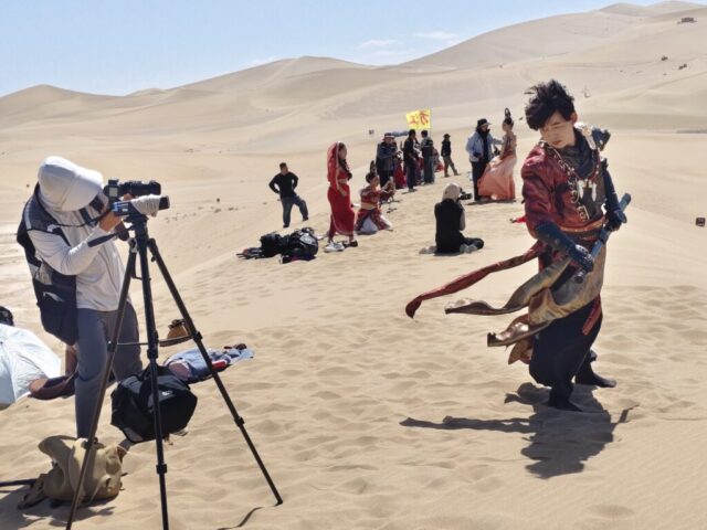 Les dunes de Mingsha - Dunhuang