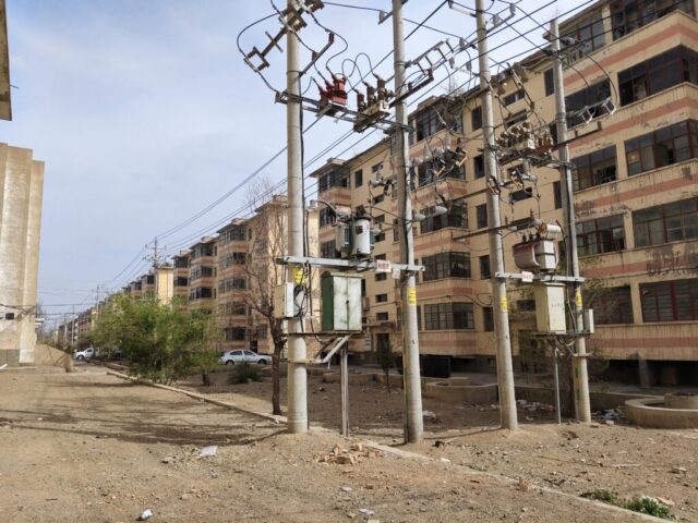 Liuyuan dans le Gansu (Chine) - centre ville
