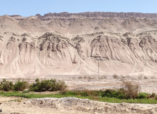 Le désert du Kumtag au Xinjiang