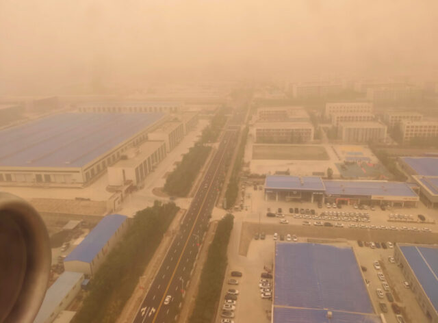 Atterrissage à Kashgar