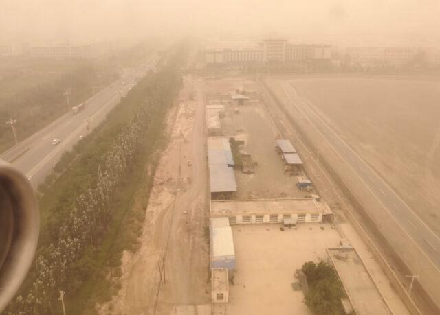 Atterrissage à Kashgar
