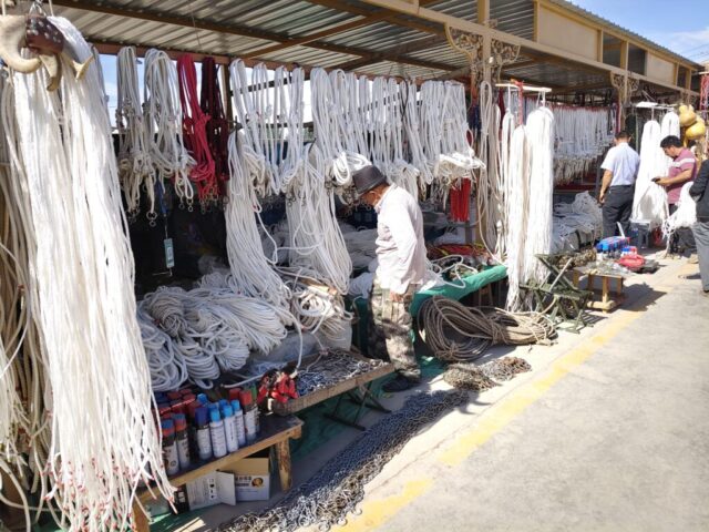 Marché aux bestiaux de Kashgar