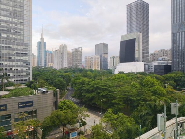 Vues de la ville de Shenzhen