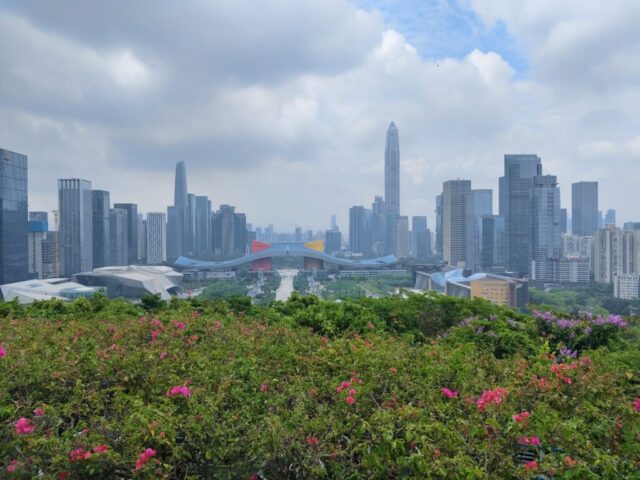 Vues de la ville de Shenzhen
