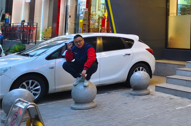 Les accroupis en Chine