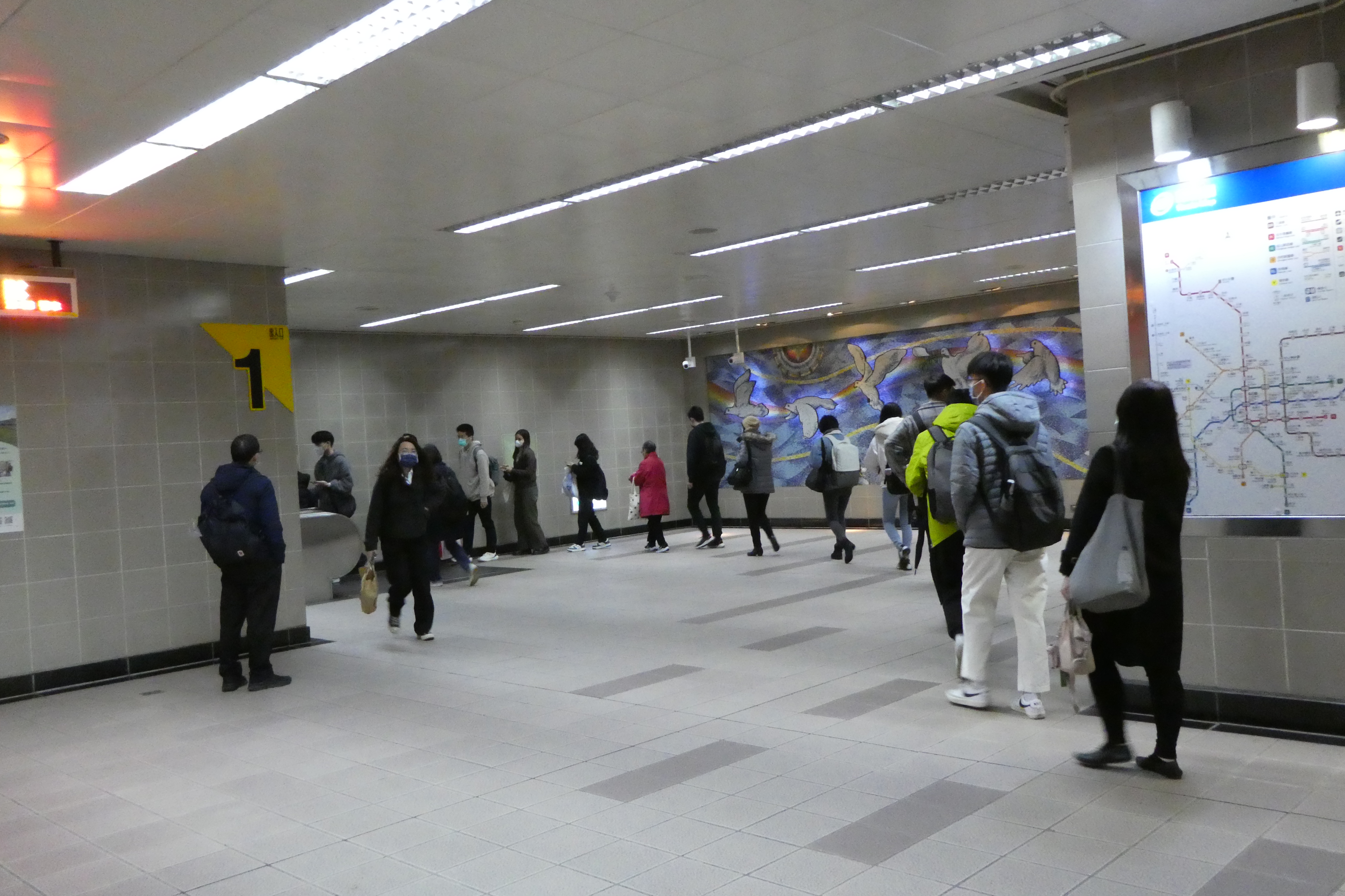 2-5 Taipei Queue station Fuda 2-5 Taipei Queue station Fuda